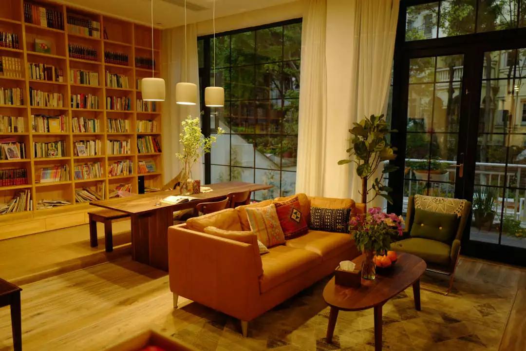 客厅布置成书房案例图片